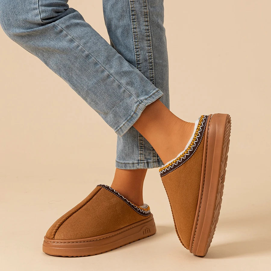 Winter Women's Slipper Anti-slip Soft Sole Outdoor