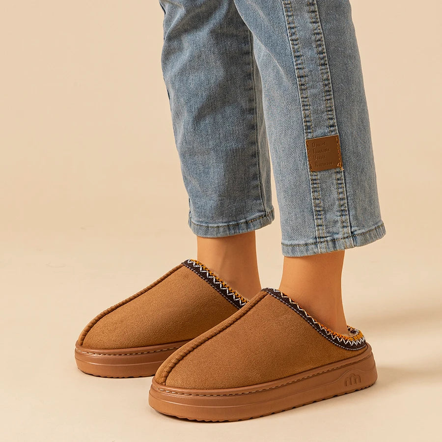 Winter Women's Slipper Anti-slip Soft Sole Outdoor