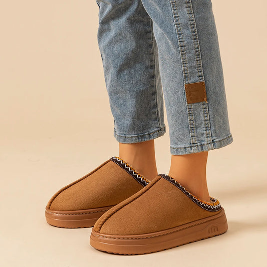 Winter Women's Slipper Anti-slip Soft Sole Outdoor